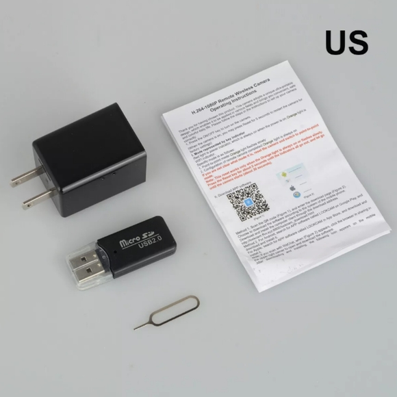 COPY - USB Spy Camera Mini Camera, Night Vision, with Audio, Micro SD Slot up t… - Picture 3 of 3